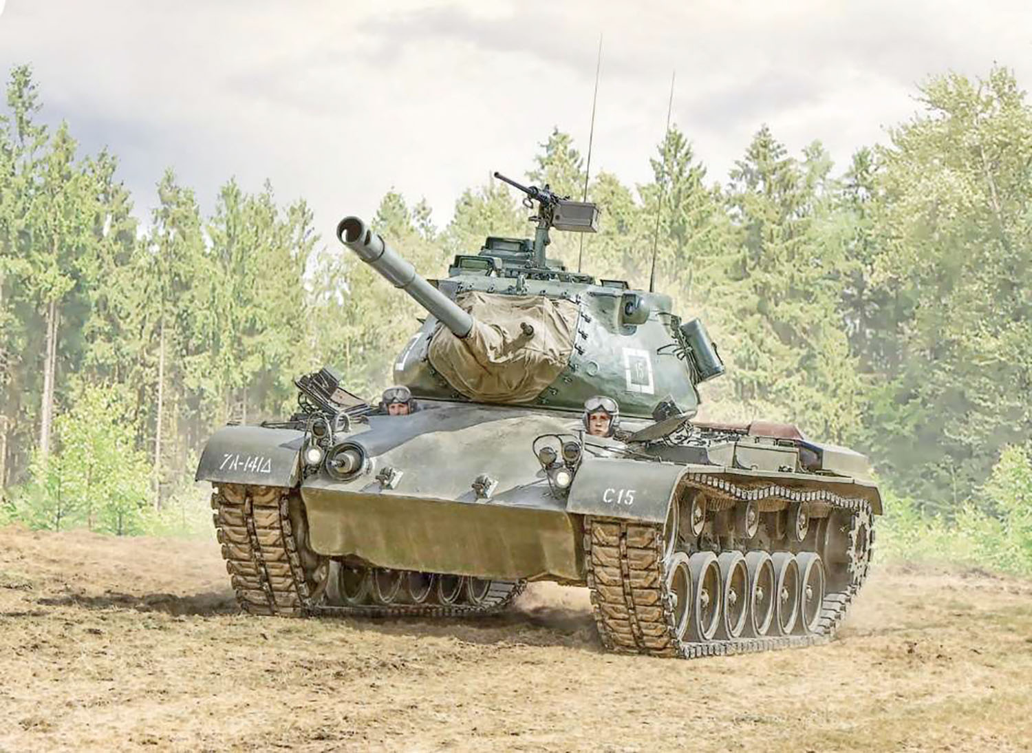 1/35 アメリカ軍 M47 パットン