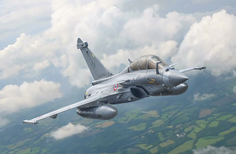 1/72 フランス空軍戦闘機　ラファールB 複座型