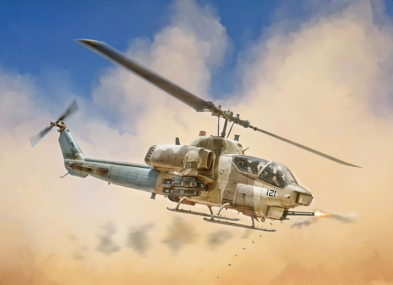 【予約する】　1/72 アメリカ海兵隊 攻撃ヘリコプター AH-1W スーパーコブラ