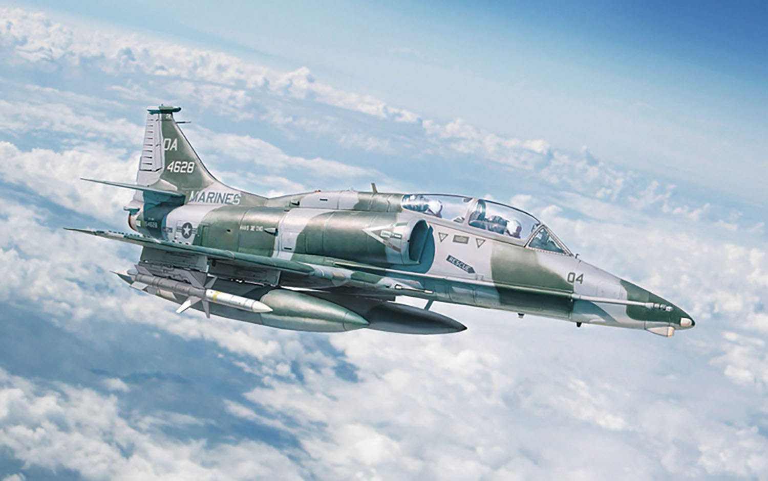 1/72 アメリカ海兵隊 OA-4M スカイホークII