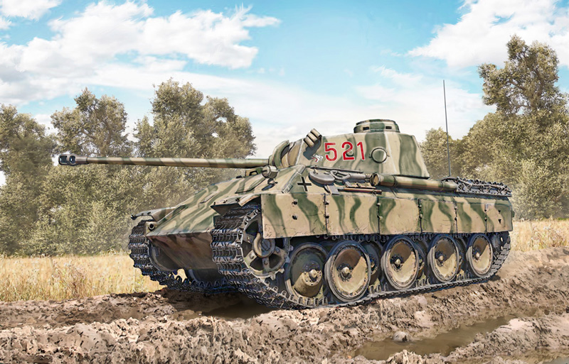 1/35 WW.II ドイツ軍 Pz.Kpfw.V パンターD型