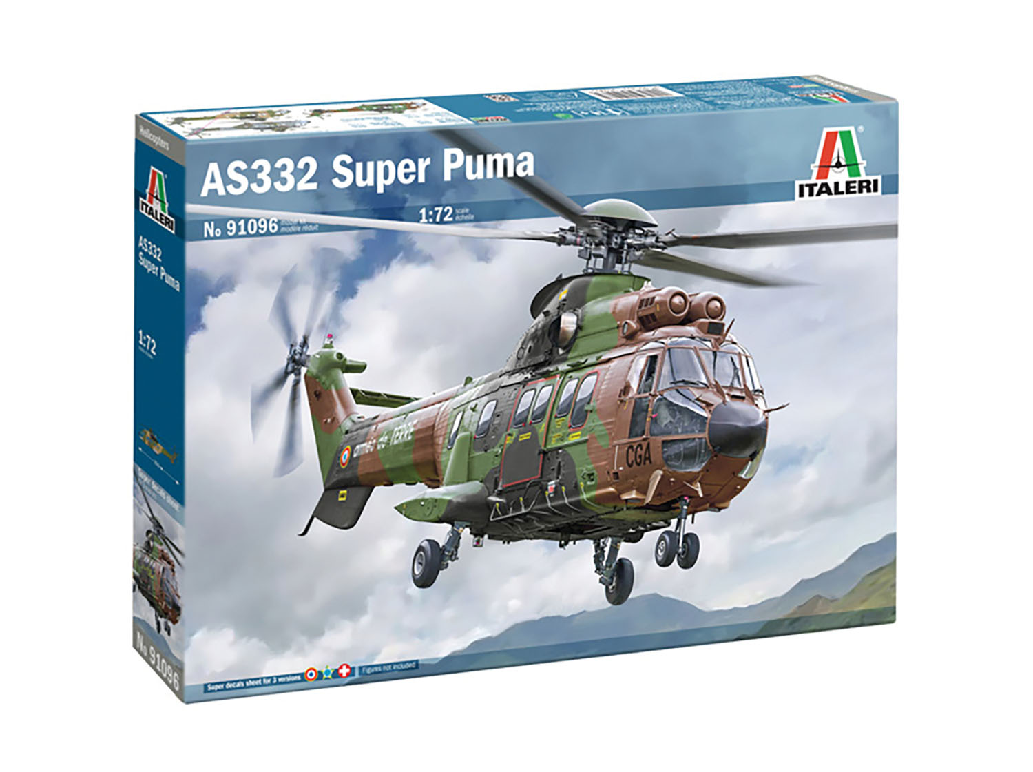 1/72 AS332 スーパーピューマ ヘリコプター