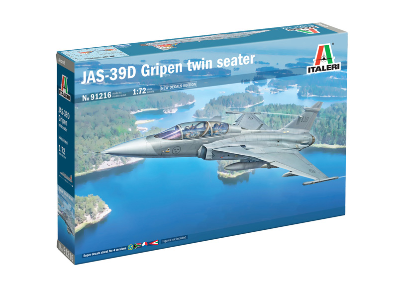 1/72 スウェーデン空軍 JAS39 グリペン 複座タイプ