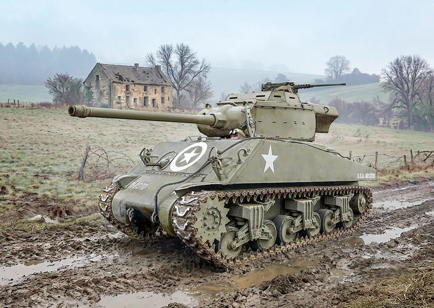 【予約する】　1/35 WW.II アメリカ軍 M36B1 90mm 対戦車自走砲