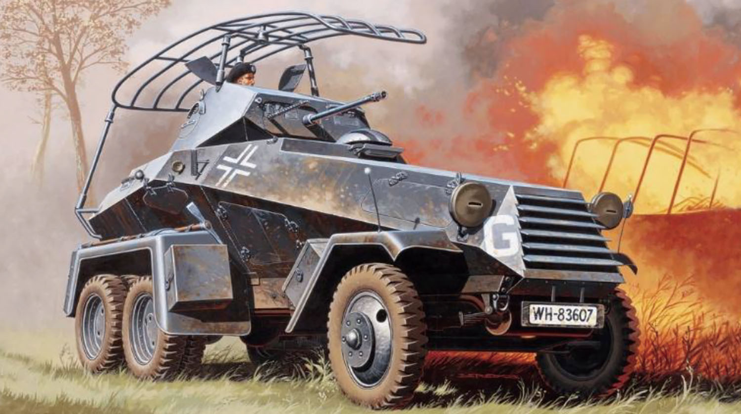 【予約する】　1/35 WW.II ドイツ軍 Sd.Kfz.232 6輪装甲無線車