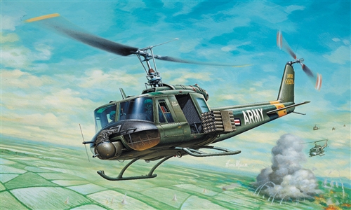 1/72 アメリカ陸軍 UH-1B ヒューイ 汎用ヘリコプター