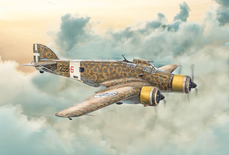 1/72 WW.II イタリア空軍 SM.79 スパルヴィエーロ 爆撃機 - ウインドウを閉じる