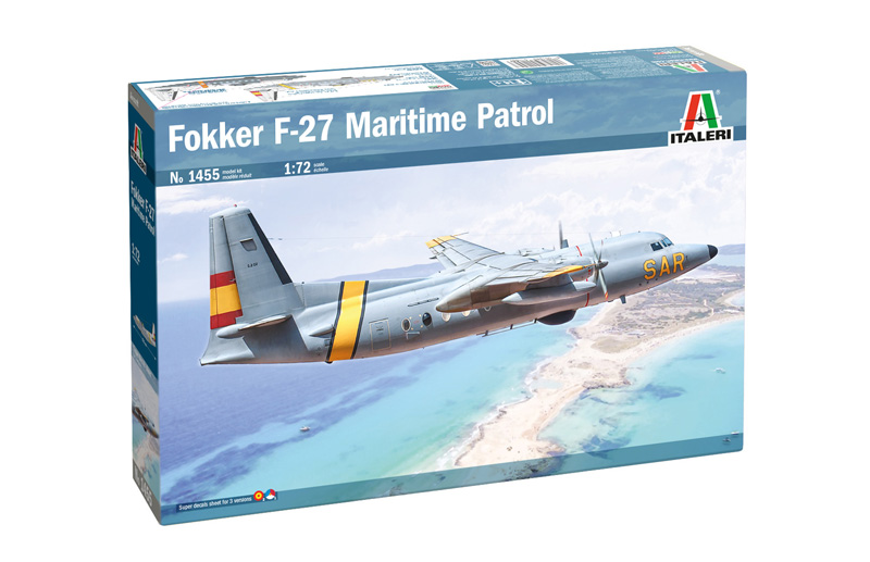 1/72 スペイン空軍 フォッカー F-27 対潜哨戒機