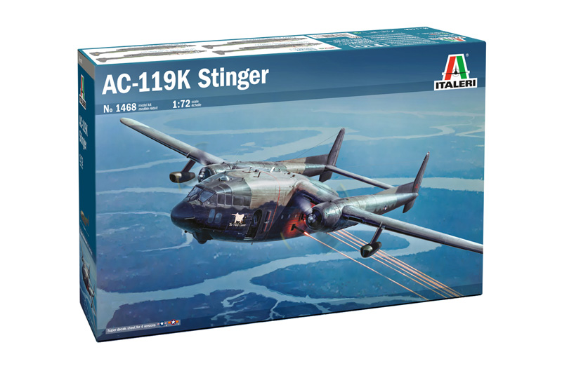 1/72 アメリカ空軍 AC-119K スティンガー ガンシップ