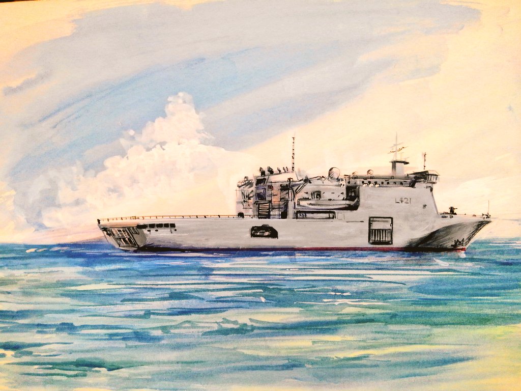 1/700　ニュージーランド海軍 多目的艦 カンタベリー - ウインドウを閉じる