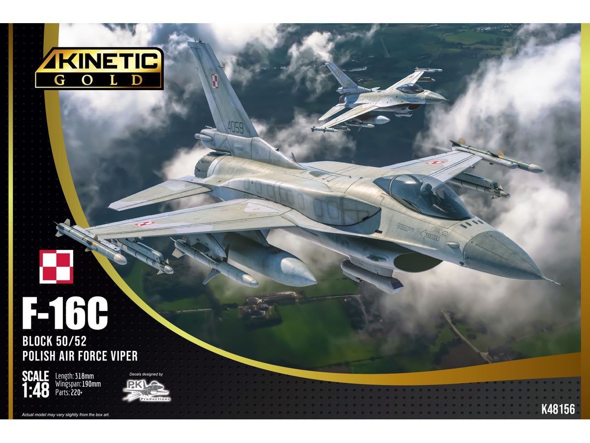 1/48 F-16C ブロック50/52 ポーランド空軍ヴァイパーw/CFT