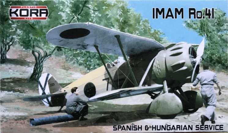 1/72 IMAM Ro.41 戦闘機 ｢スペイン & ハンガリー｣ - ウインドウを閉じる