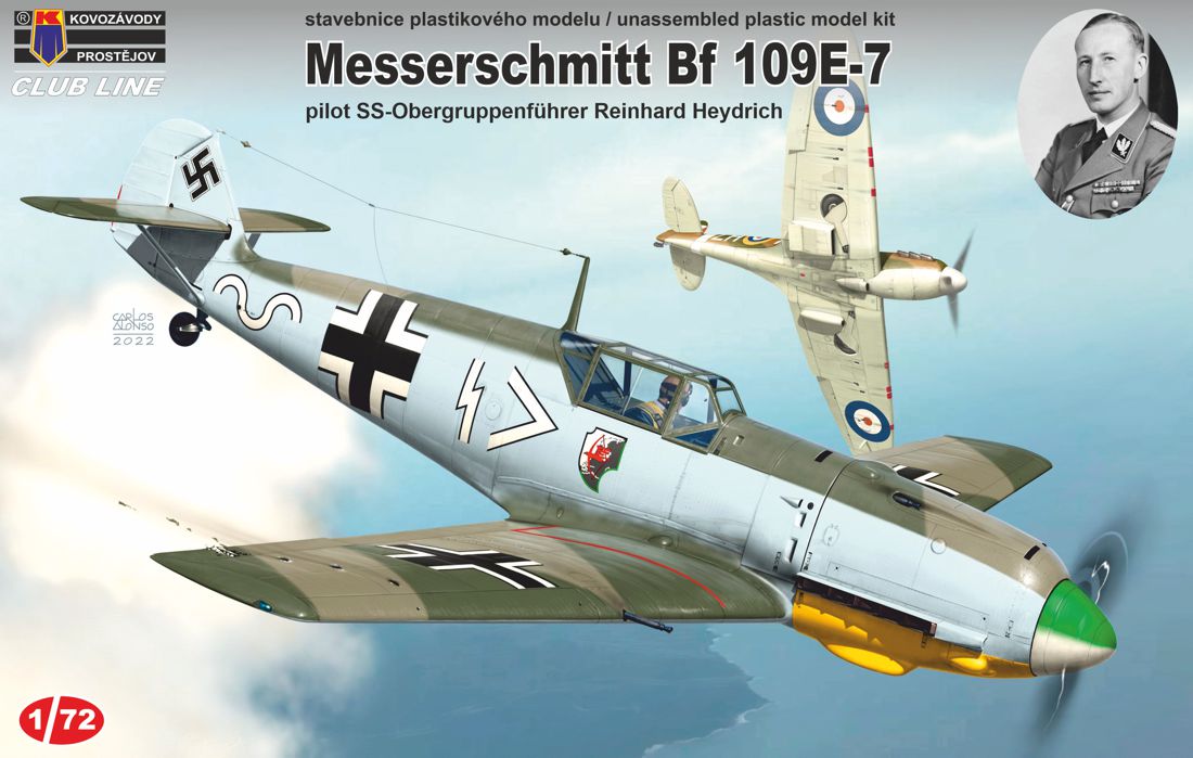 1/72 Bf109E-7 「ラインハルト・ハイドリヒ」 - ウインドウを閉じる