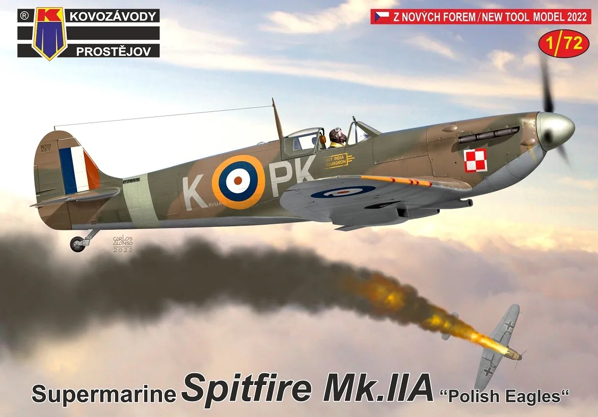 1/72 スピットファイア Mk.Ⅱa ｢ポーランドの鷲｣ - ウインドウを閉じる
