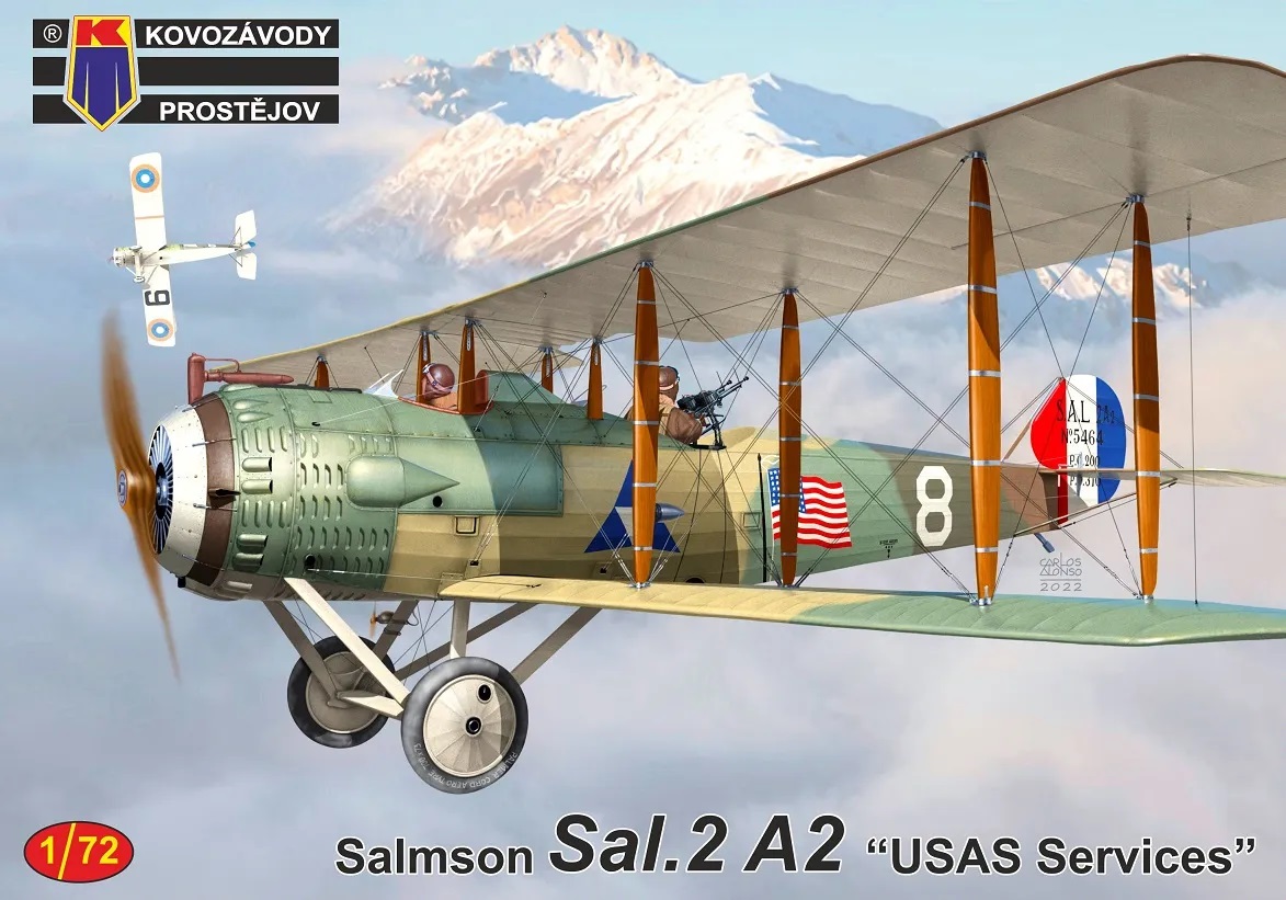 1/72 サルムソン Sal.2A2 ｢米陸軍航空部｣ - ウインドウを閉じる