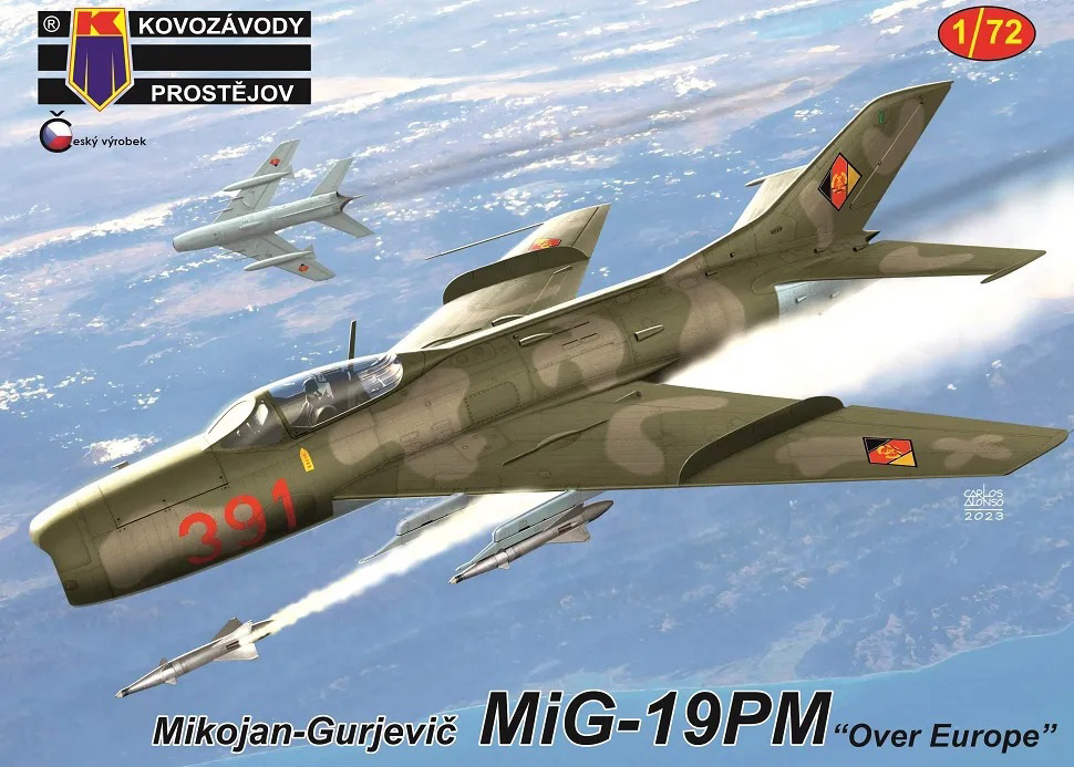 1/72 MiG-19PM 「ヨーロッパ上空」 - ウインドウを閉じる