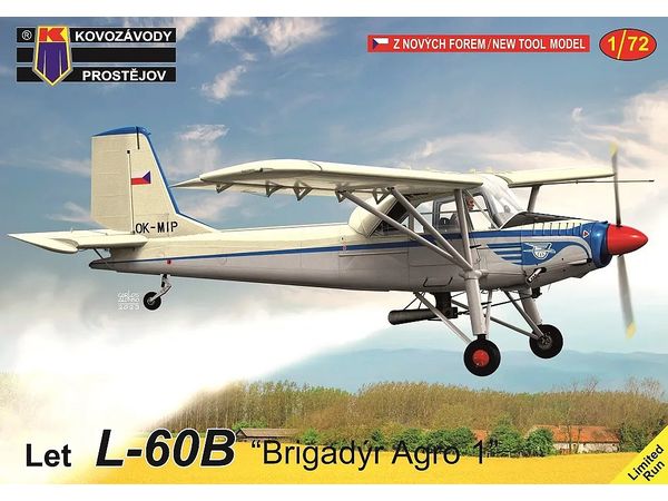 1/72 Let L-60B ブリガディア "農業機" - ウインドウを閉じる