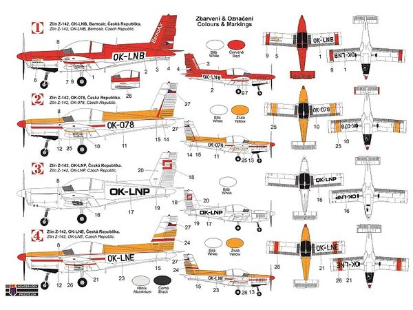 1/72 ズリン Z-142 "チェコ"
