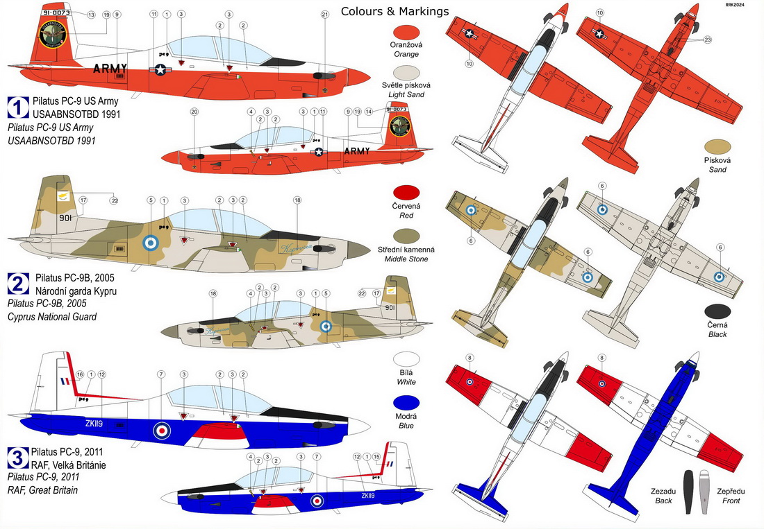 1/72 ピラタス PC-9/B "パート1"