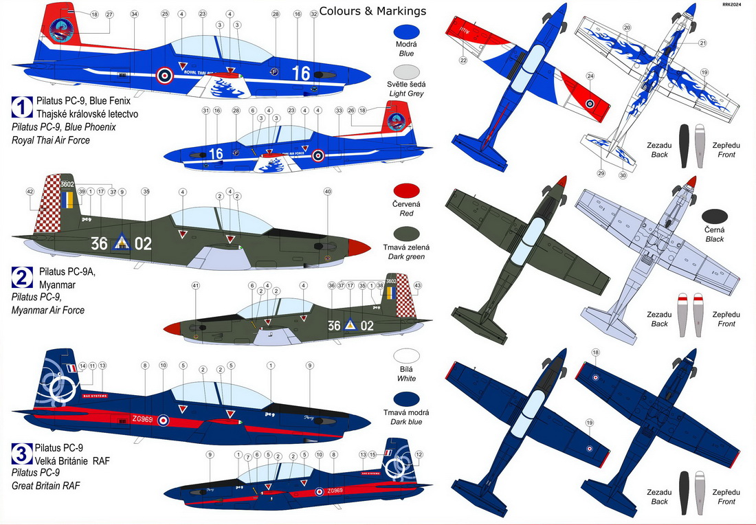 1/72 ピラタス PC-9 "パート2"