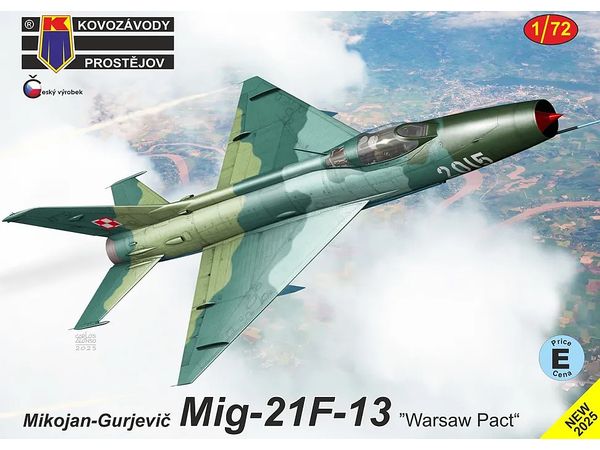 【予約する】　1/72 MiG-21F-13 "ワルシャワ条約機構加盟国