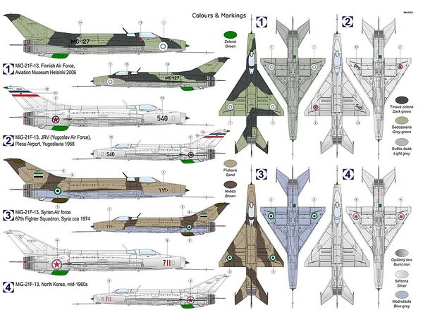 1/72 MiG-21F-13 "海外仕様"