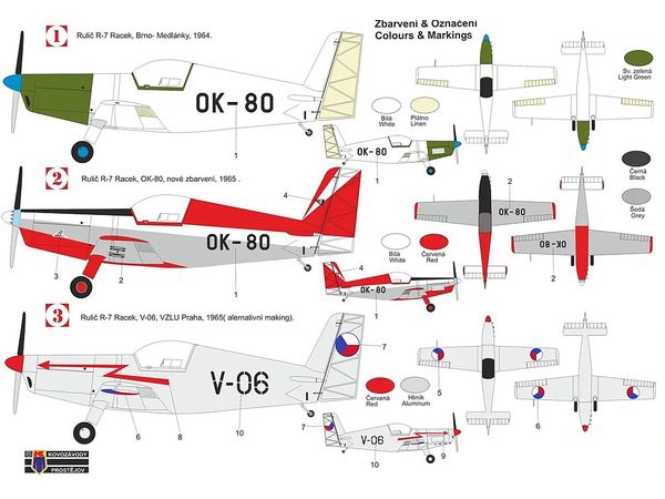 1/72 ルーブリッチ R-7 "ラーツェック" 試作レース機