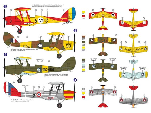 1/72 DH-82A タイガーモス "インターナショナル"