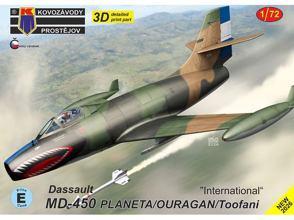 1/72 ダッソー MD-450 ウーラガン "インターナショナル"
