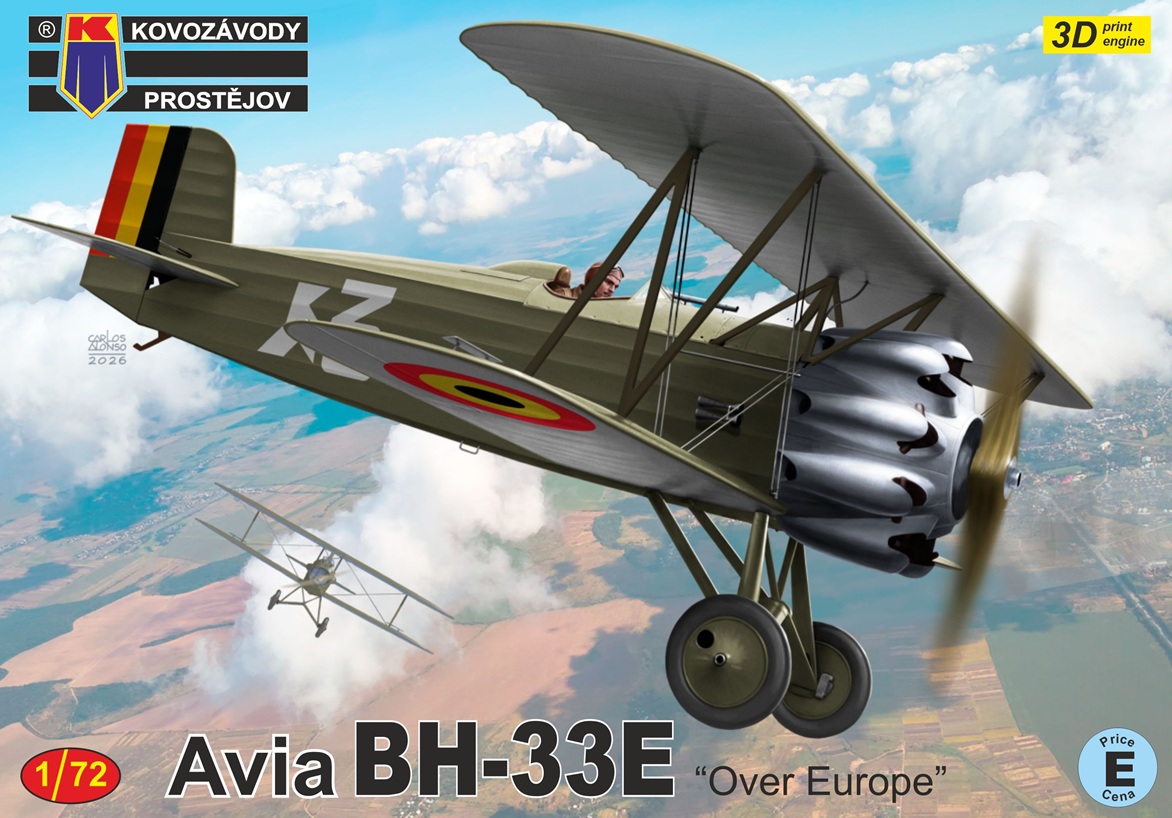 1/72　アヴィア Avia BH-33E "ﾖｰﾛｯﾊﾟ上空"
