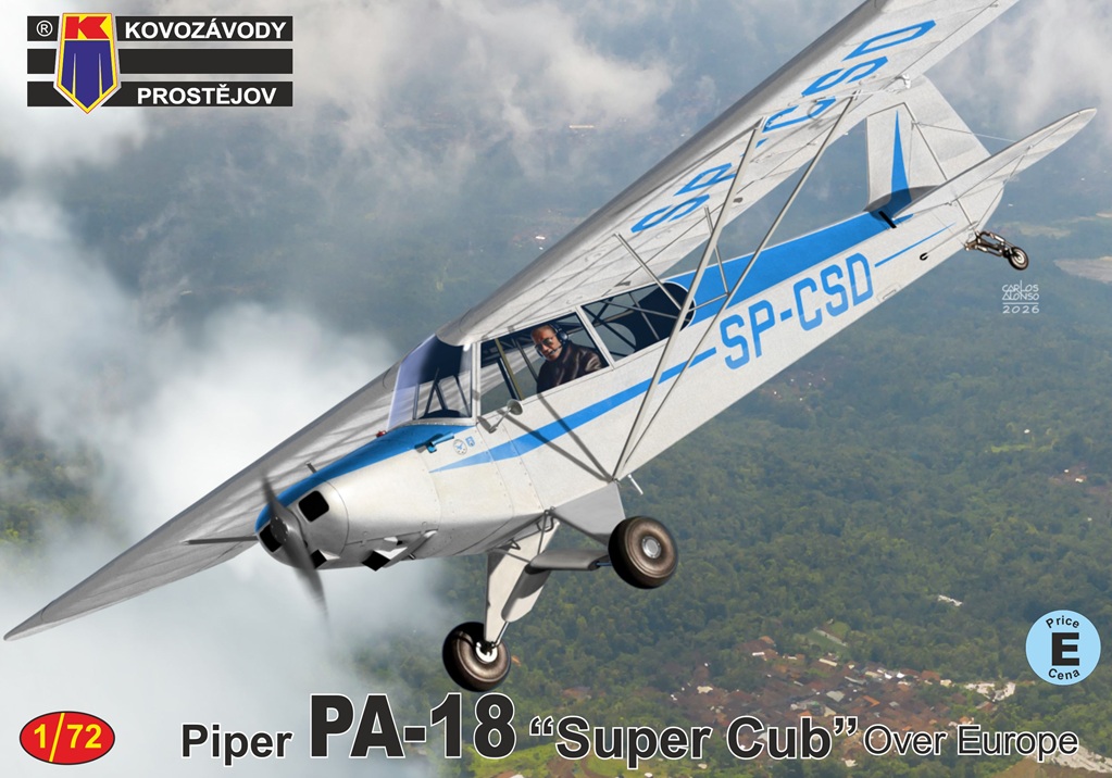 1/72　パイパー PA-18 "スーパーカブ" ヨーロッパ上空