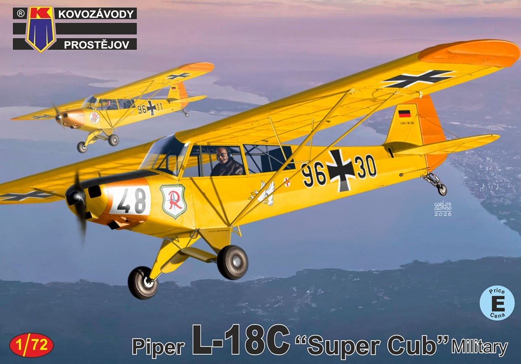 1/72　パイパー L-18C "スーパーカブ" 軍用（独・仏・蘭・米）