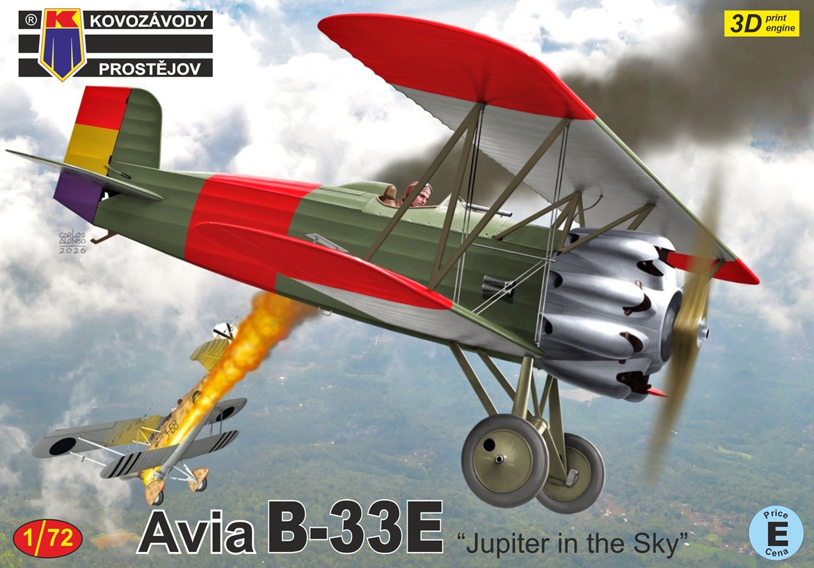 1/72　アヴィアナ Avia B-33E "ジュピター イン・ザ・スカイ"