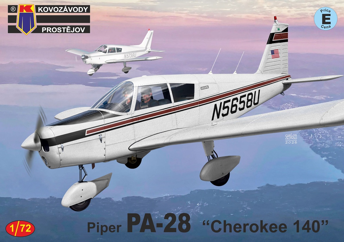 【予約する】　1/72 パイパー PA-28 チェロキー140