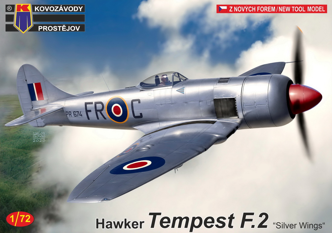 1/72 ホーカー テンペスト F.2 ｢シルバーウィングス｣ - ウインドウを閉じる