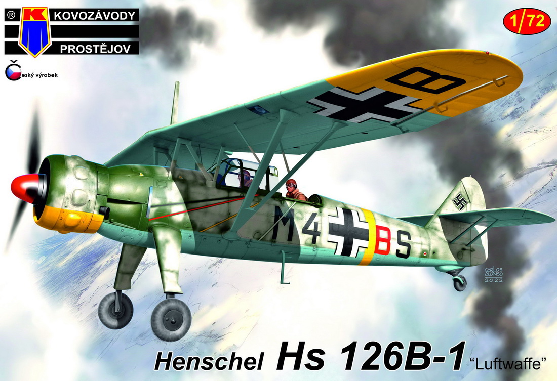 1/72 ヘンシェル Hs126B-1 ｢ドイツ空軍｣