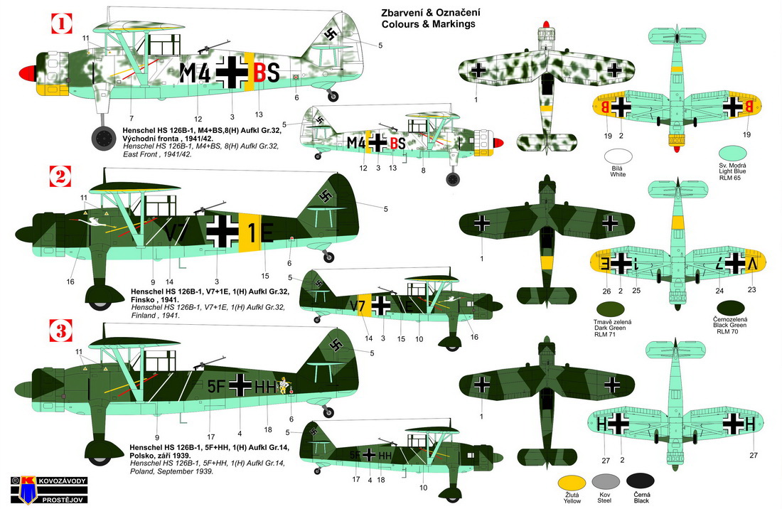 1/72 ヘンシェル Hs126B-1 ｢ドイツ空軍｣