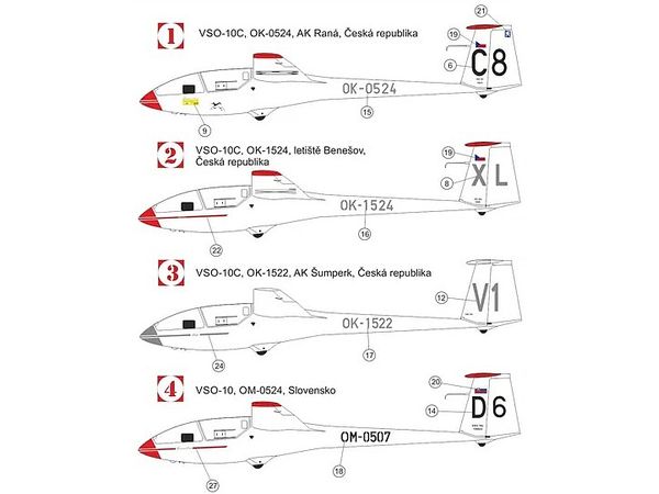 1/72 オリカン VSO-10C グライダー