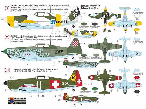 1/48 モラーヌソルニエ MS-406C-1 "海外仕様" ハイテックリミテッドエディション