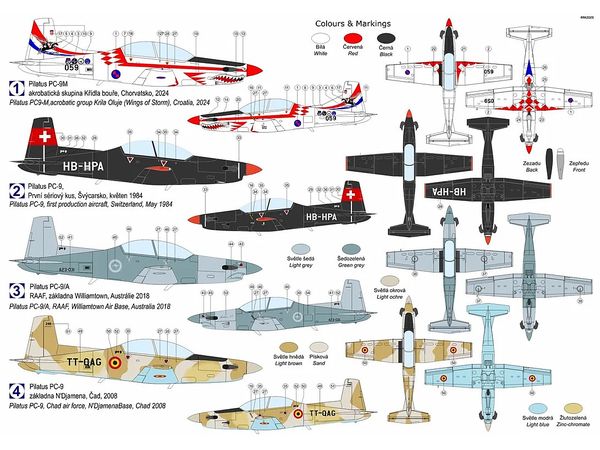 1/72 ピラタス PC-9/A/M ハイテック リミテッドエディション