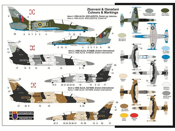 1/72 L-159A/E ALCA "スペシャルマーキング" ハイテックキット