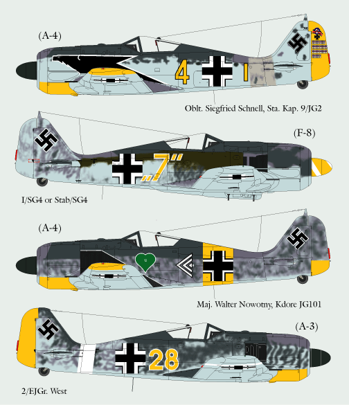 1/48　フォッケウルフ Fw 190 パート 2 - ウインドウを閉じる
