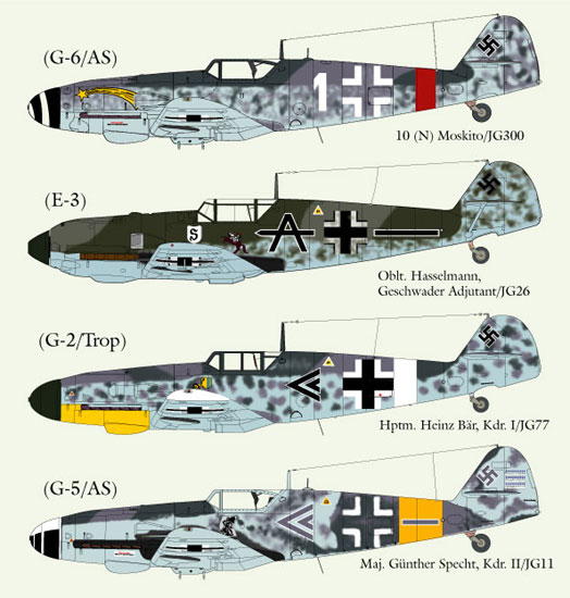 1/72　メッサーシュミット Me109 パート４