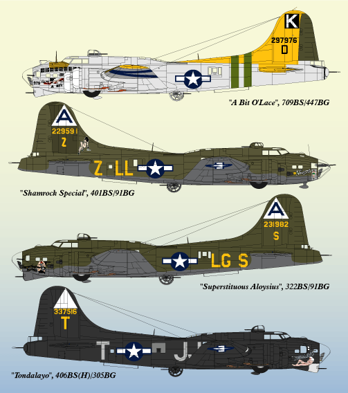 1/72　ボーイング B-17 フライングフォートレス #１