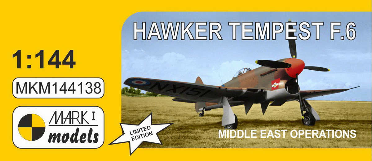 1/144 ホーカー テンペスト F.6 「中東配備」 限定版