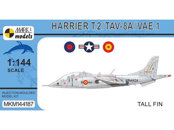 1/144 ハリアー T.2/TAV-8A/ VAE.1