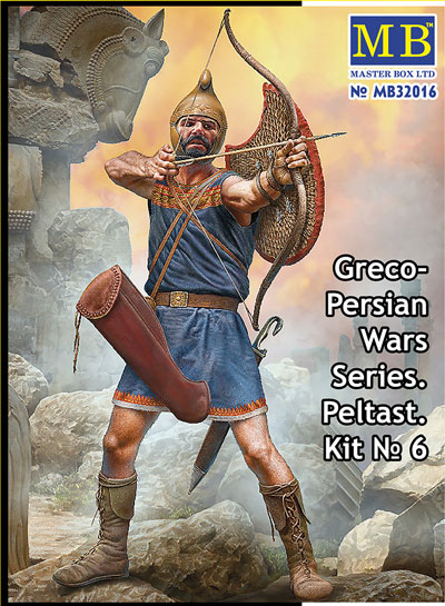【予約する】　1/32　ギリシャ・軽装歩兵ペルタスト・弓兵・BC500ペルシア戦争Vol.6