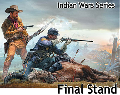 1/35　インディアン戦争・最終決戦・白人騎兵隊+馬 - ウインドウを閉じる