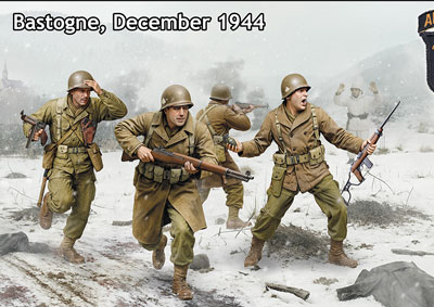 1/35　米・第101空挺師団兵士４体・バストーニュ1944年12月