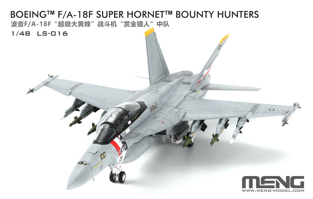 1/48　ボーイング F/A-18F スーパーホーネット戦闘機 VFA-2 バウンティハンターズ - ウインドウを閉じる